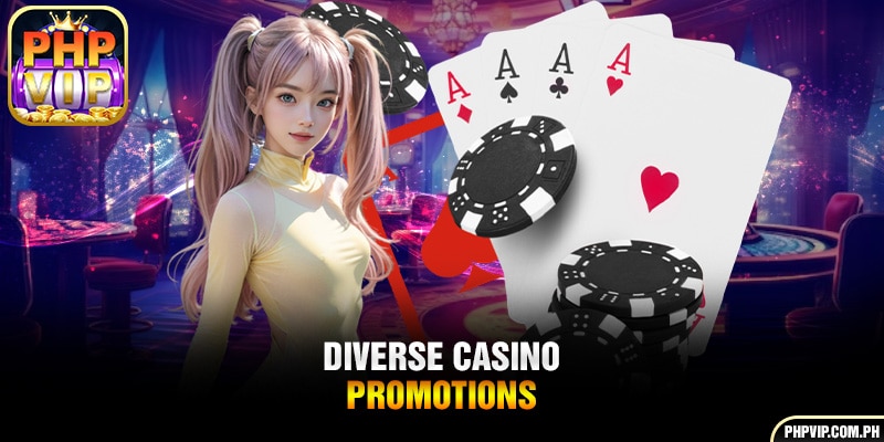 Diverse casino promotions