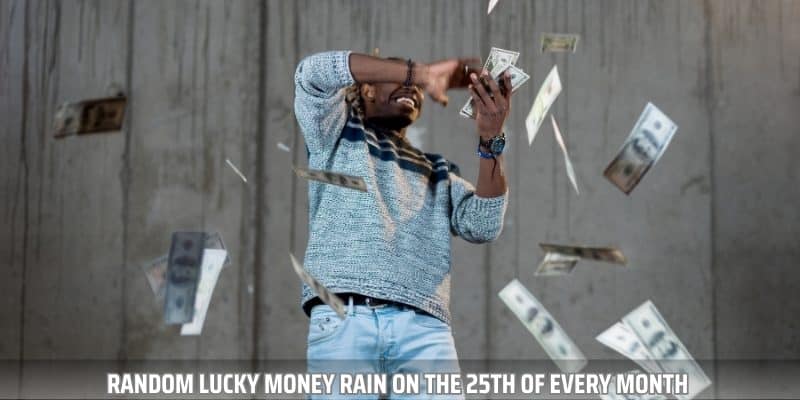 Random lucky money distribution program